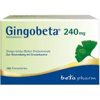 Betapharm Arzneimittel GmbH Gingobeta 240 mg Filmtabletten 100 St