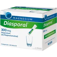 Magnesium diasporal 300 mg Granulat 100 St