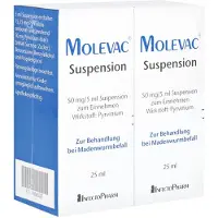 Infectopharm Arzneimittel und Consilium GmbH Molevac Suspension 2X25 ml