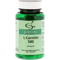11 A Nutritheke GmbH Green Line Nutritheke L-Carnitin 500 Kapseln, 60 St. Kapseln