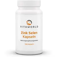 Vitaworld Zink Selen Kapseln 15 mg/100 µg 100 St