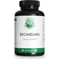 Green Naturals Bromelain 500 mg vegan mit 5000 FIP 150 St Kapseln