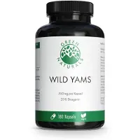 Green Naturals Wild Yam hochdosiert vegan Kapseln 180 St
