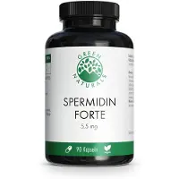 Heilpflanzenwohl GmbH Green Naturals Spermidin Forte 5,5 mg ve 90 St
