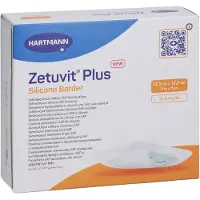 B2B Medical GmbH Zetuvit Plus Silicone Border steril 12,5 10 St