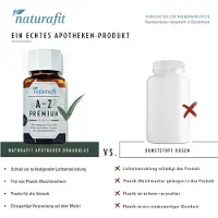Naturafit Magnesium 100 mg Magnesiumglycinat Kapseln, 60 St. Kapseln