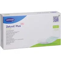 CC Pharma GmbH Zetuvit Plus Silicone steril 10x20 cm 10 St