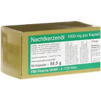 FBK-Pharma GmbH Nachtkerzenöl 1000 Kapseln 60 St
