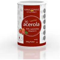 Amazonas Naturprodukte Handels Gmbh Amazonas Acerola Bio 30 % natürliches Vitamin C 100 g