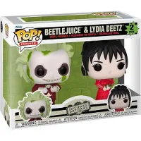 Funko POP! Pop! Beetlejuice 2 Animation Vinyl 2 Pack & Lydia Deetz Mini 9 Cm Figur
