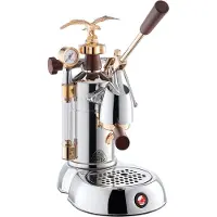 Lapavoni LPLEXP01EU, Espressomaschine, 1,6 l, 950 W, Chrom, Gold, Edelstahl