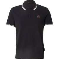 Napapijri Poloshirt E-Macas NP0A4ID59411 Schwarz Regular Fit
