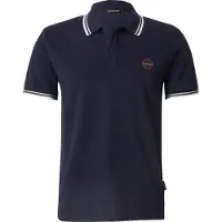 Napapijri Poloshirt E-Macas NP0A4ID51761 Dunkelblau Regular Fit