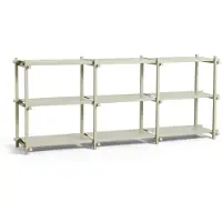 HAY - Woody Low Sideboard, Buche smokey grey / smokey grey