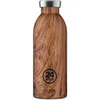 24Bottles 24 Bottles - Clima Bottle 0,5 L - Sequoia Wood Print (24B156)