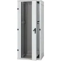 Triton 19"Schrank 32HE, B600/T 600, Schwarz, bis 800Kg, Glastür