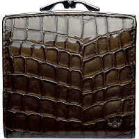 Golden Head Leder Geldbörse Cayenne RFID Protect French Coin Purse Wallet Toffee braun