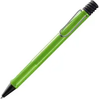 Lamy Kugelschreiber safari grün Schreibfarbe blau