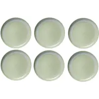 Like. by Villeroy & Boch Speiseteller "Speiseteller Perlemor Alga ø 27,1 cm 6er Set grün"