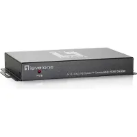 LevelOne HDSpider HDMI Cat.5 Sender (kaskadierbar), 1920 x 1080 Pixel, AV-Sender, 60 m, Grau, HDCP