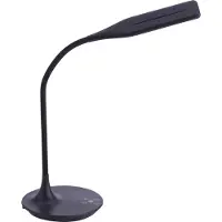 JUST LIGHT Leuchten Direkt LED Tischleuchte Rafael, schwarz, dimmbar, warmweiß-kaltweiß