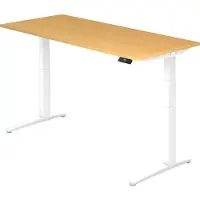 Hjh OFFICE PRO XBHM 19 WW - Buche 180 x 80 elektrisch höhenverstellbar