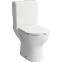 Laufen Stand-WC Kombination LUA tief 360x650mm Abgang senkrecht weiss