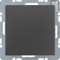 Berker 75441226 Objekt-Temperaturregler mit Tasterschnittstelle Q.x anthrazit, samt