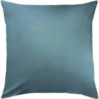 TRAUMSCHLAF Premium Interlock Kissenbezug 80x80 cm rauchblau