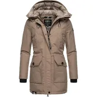 NAVAHOO Winterjacke "Blizzardstorm" mit Kapuze Warm gefütterter Wintermantel mit Kapuze