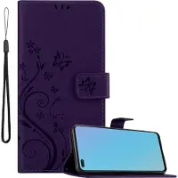 Cadorabo Hülle für OnePlus Nord mit Blumen Muster