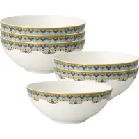 Villeroy & Boch Multipack Samarkand Aquamarin Dessertschale - 6 Stück