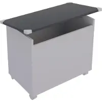 VCM Holz Sitztruhe Sitzbank Truhe Bosula M
