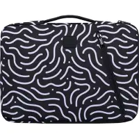 Exacompta Laptophülle Moon Kunstfaser schwarz bis 35,6 cm (14 Zoll)
