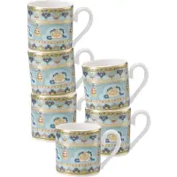 Villeroy & Boch Multipack Samarkand Aquamarin Mokka-/Espressoobertasse - 6 Stück