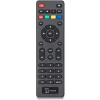 TELE System 58035006 IR-Fernbedienung Drahtlose TV-Tuner-Tasten