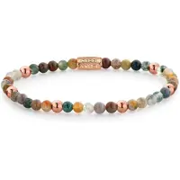 Rebel Rose - Playful bead bracelet Indian Summer RR-40083-R - Dimension: 15 cm - XS (L)