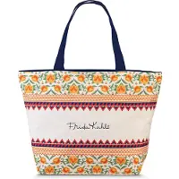 Fabrizio Bunter Shopper mit Frida Kahlo Motiv und Reißverschluss- sowie Steckfach