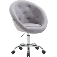 CLP Arbeitshocker London V2 Stoff grau
