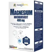 PharmaVital Magnesium 400 mg hochdosiert Kapseln 100 St