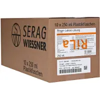 SERAG WIESSNER Ringer Laktat Lösung Plastik 10x250 ml Infusionslösung