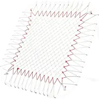 Sport-Thieme Tchoukball-Netz für Tchoukball, 80x80 cm