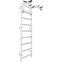 BenchK Sprossenwand "731", mit Klimmzugstange, 731W, Weiß
