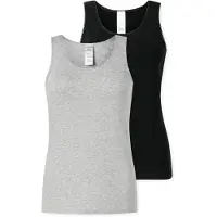 Schiesser Tanktop Damen 182906 Modern Multipacks Assortiert 2 (2er Set)-L