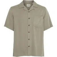 !Solid Herren Pablo Kurzarm Hemd Vetiver