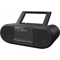 Panasonic RX-D500, Tragbar, FM, Automatisches Tuning, 20 W, Schwer, Weich, Vokal, MP3