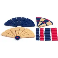 Kings Dart Dart-Segmente-Set "Cricket"