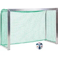 Sport-Thieme Mini-Fußballtor "Training", Inkl. Netz, grün (MW 4,5 cm), 1,80x1,20 m, Tortiefe 0,70 m