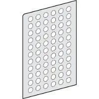 Schneider Electric Bogen m. 66 runden Einlegeschildern, ZBY1101