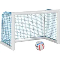 Sport-Thieme Alu-Mini-Trainingstor Professional Kompakt, Weiss-Pulverbeschichtet